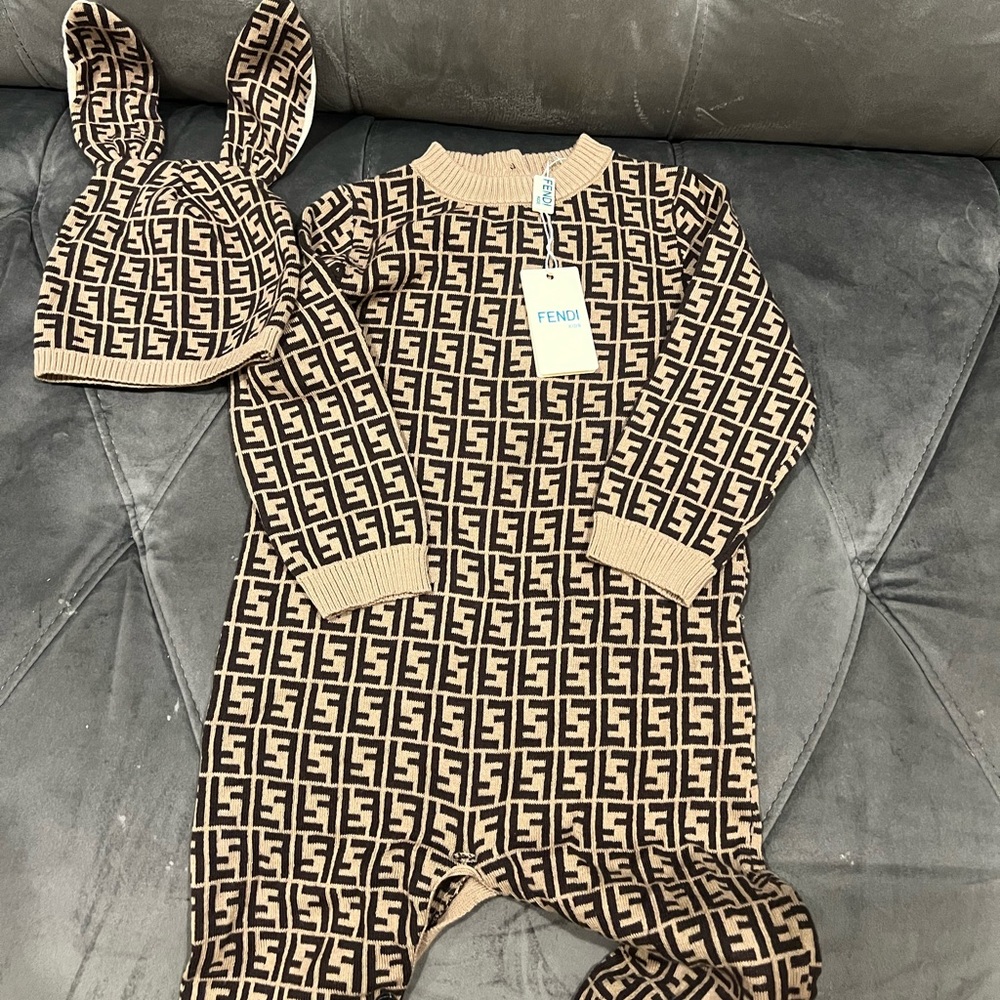 Baby Fendi Onsie